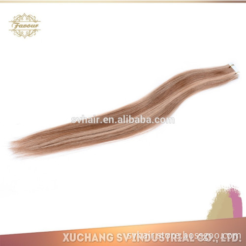 2015 New Arrivalling Best Quality Tape Hair Extensions Remy Hair pu skin weft P-color wholesale hair